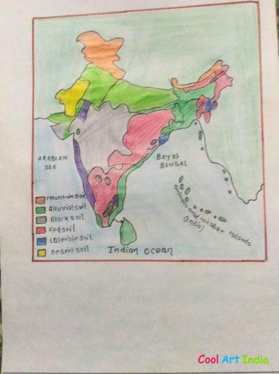 soil in india map