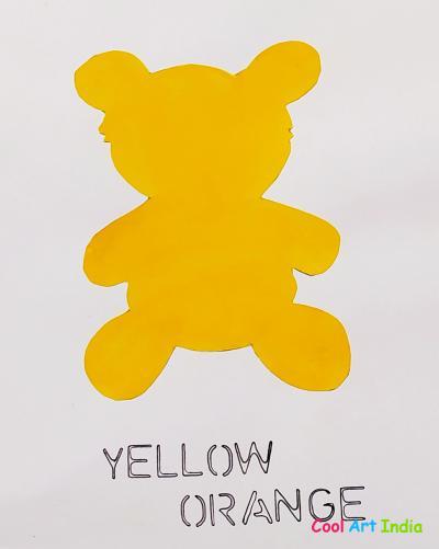 Teddy Bear in Yellow