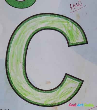 Alphabet C Coloring