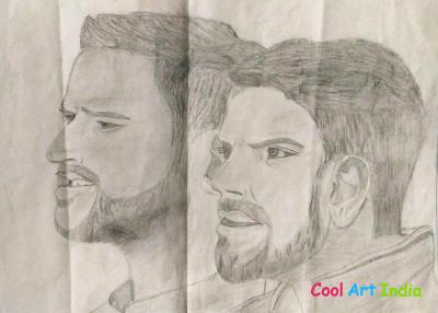 M.S Dhoni and Virat Kohli