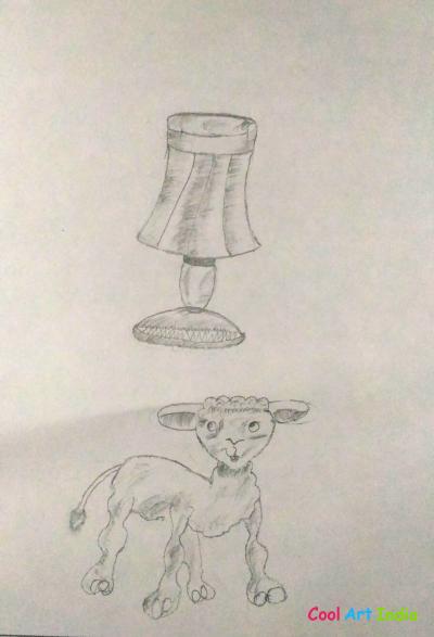 lamp and sheep