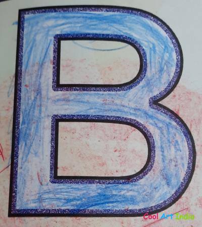 Alphabet B Coloring