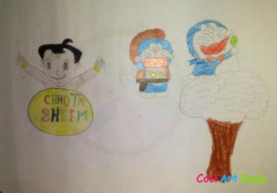 chhota bheem and doraemon