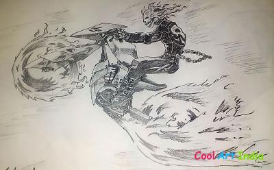 ghost rider sketches