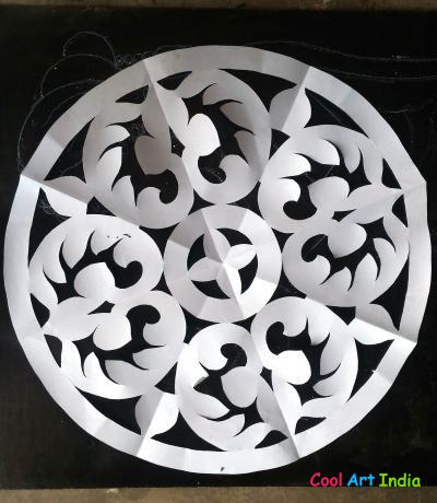 paper Rangoli 