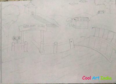 A natural scene of my village 