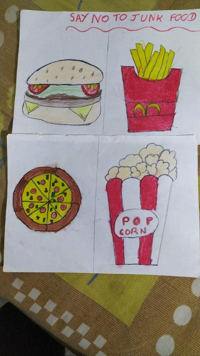 Junk Food, Drawing, Doodle, Hamburger, Cartoon, Coloring Book, Fast Food,  Dessert transparent background PNG clipart | HiClipart